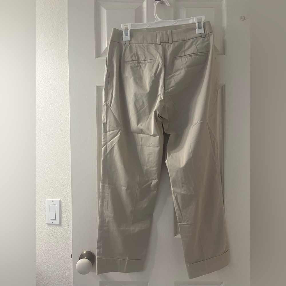 ann taylor women’s khaki straight leg dress pants - Picture 2 of 2
